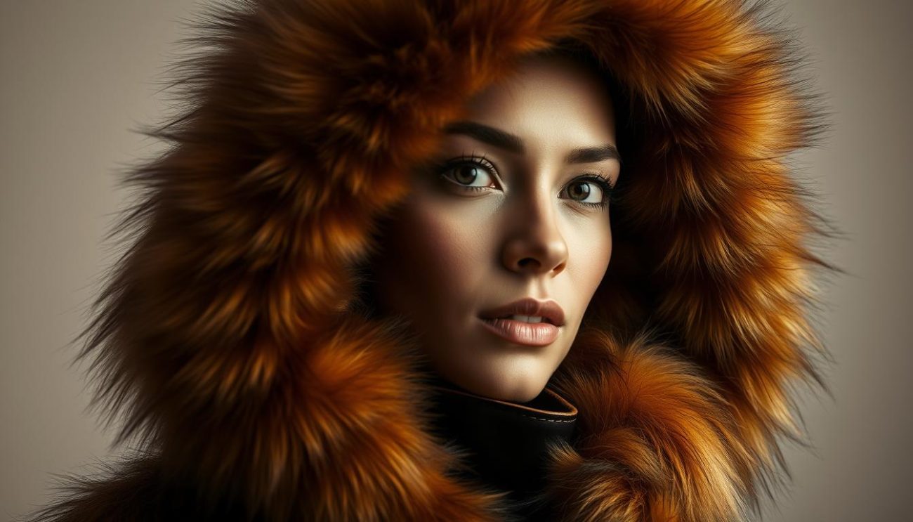 coyote fur hood