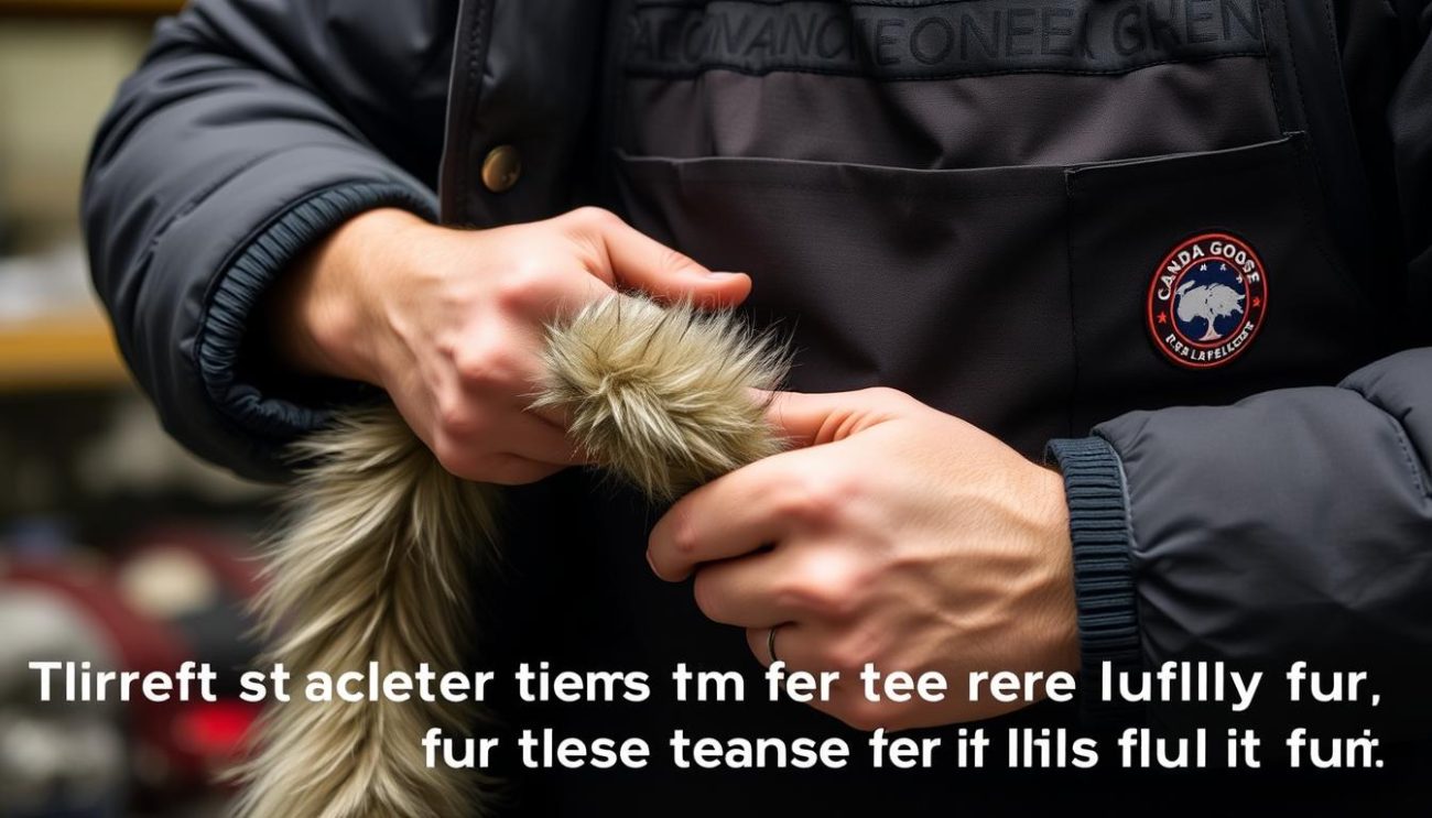 canada goose trim care