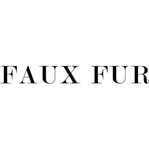 Faux fur trim hood replacement collar