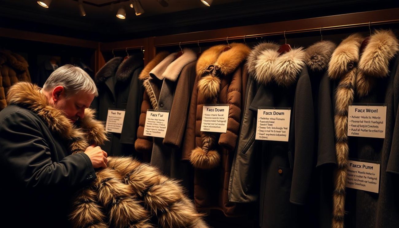 material-specific methods for winter coats