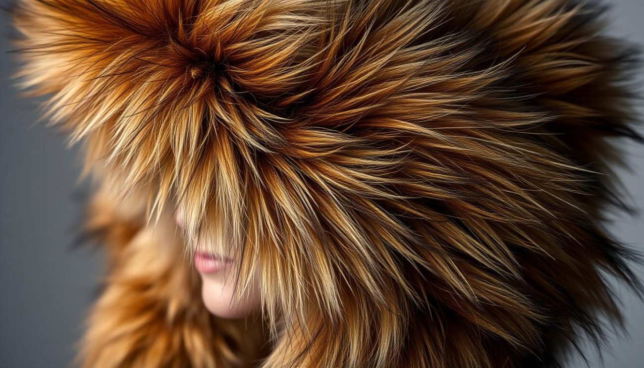 fur hood