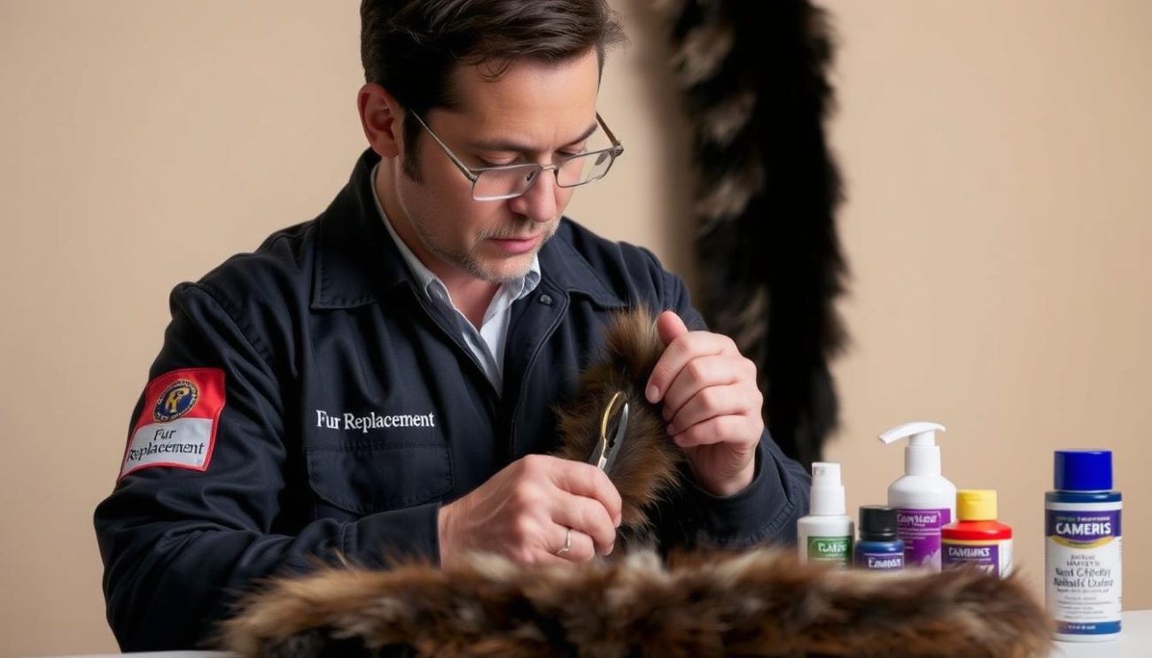 fur trim care